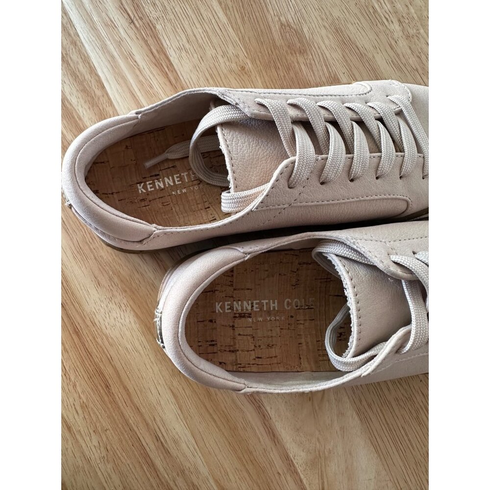 Kenneth Cole Kam Resource Women's Leather Walking Sneakers Shell Size 5 Eu 35. - Picture 6 of 14